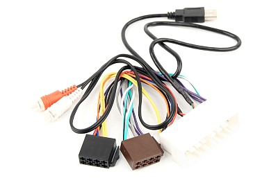 ISO адаптер с USB+AUX для Hyundai