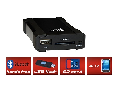 N-DISK проигрыватель USB/SD/AUX/Bluetooth для Subaru (2009->)